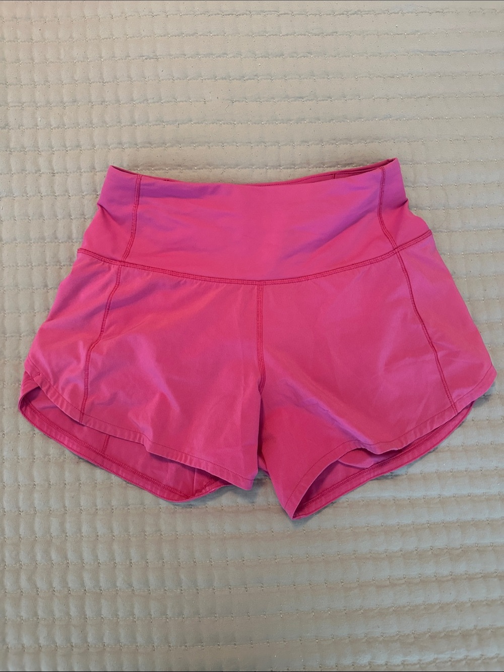 Lululemon Speed Up Pink Shorts